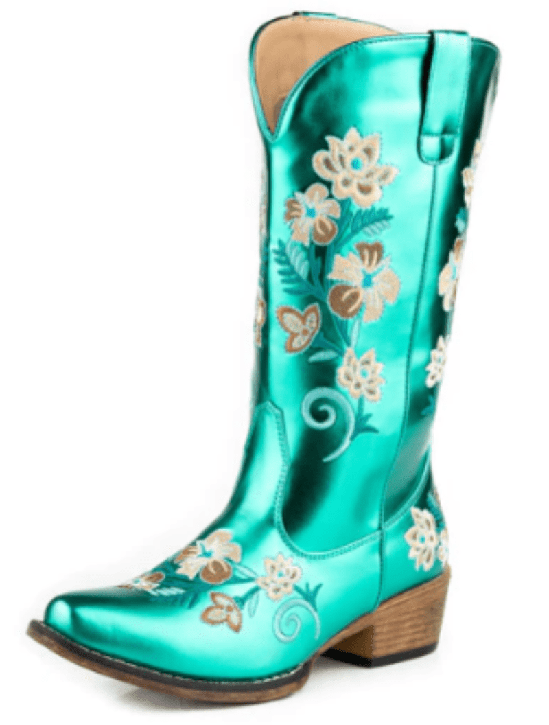 Roper Womens Boots & Shoes WMN 7 / Emerald Green Roper Boots Womens Riley