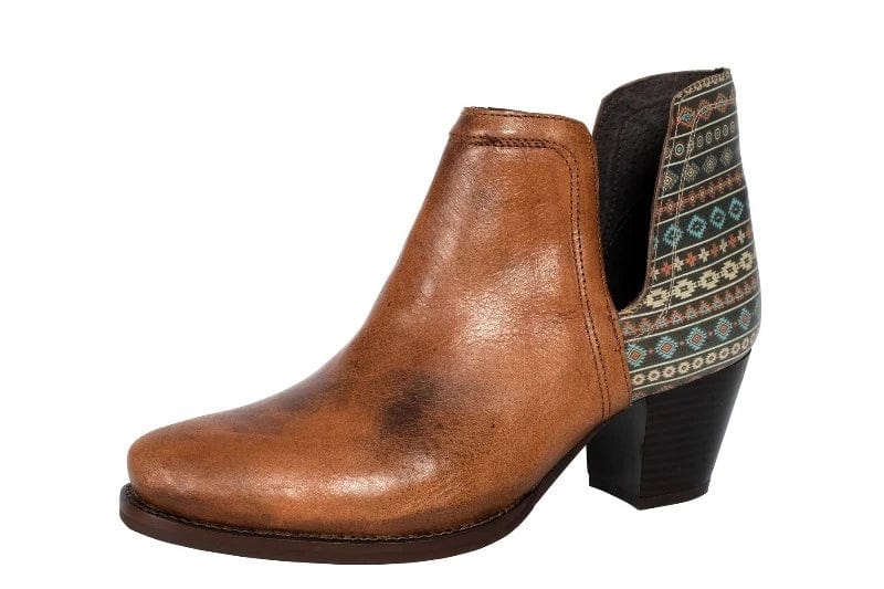 Roper Womens Boots & Shoes WMN 7 Roper Boot Womens Rowdy Aztec Brown/Aztec (09-021-0981-3243)