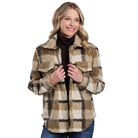 Roper Womens Jumpers- Jackets - Vests XS / Brown Roper Jacket Womens Outerwear