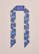 S Kidman Bandanas - Scarves Sapphire S Kidman Scarf Pinnaroo Silk Twilly