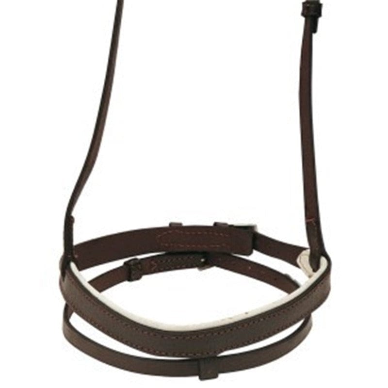 Saddlery Trading Company Bridle Accessories Full / Brown Hanoverian Noseband
