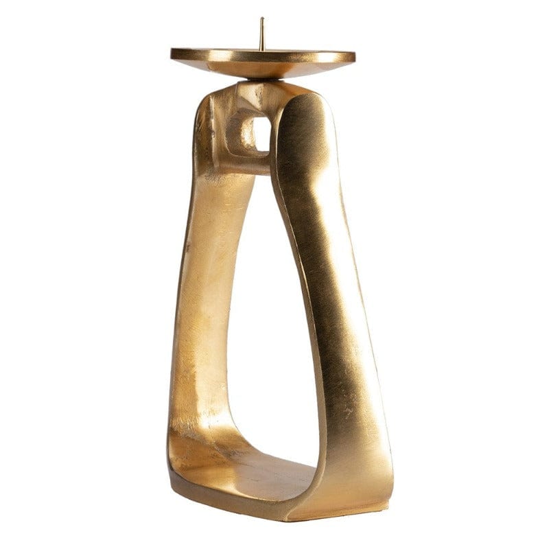 Saddlery Trading Company Gifts & Homewares Oxbow Candle Holder Brass (GFT1218)