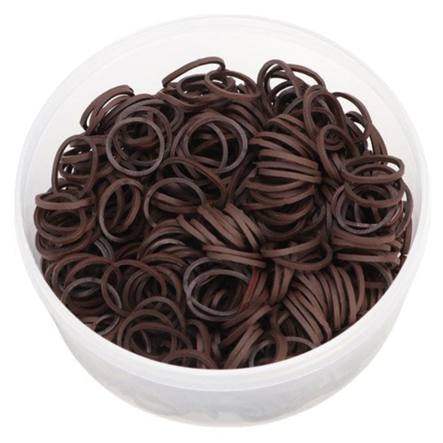 Saddlery Trading Company Grooming Brown Braid-Ettes Rubber Bands 800 Pack
