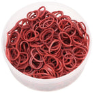 Saddlery Trading Company Grooming Chestnut Braid-Ettes Rubber Bands 800 Pack