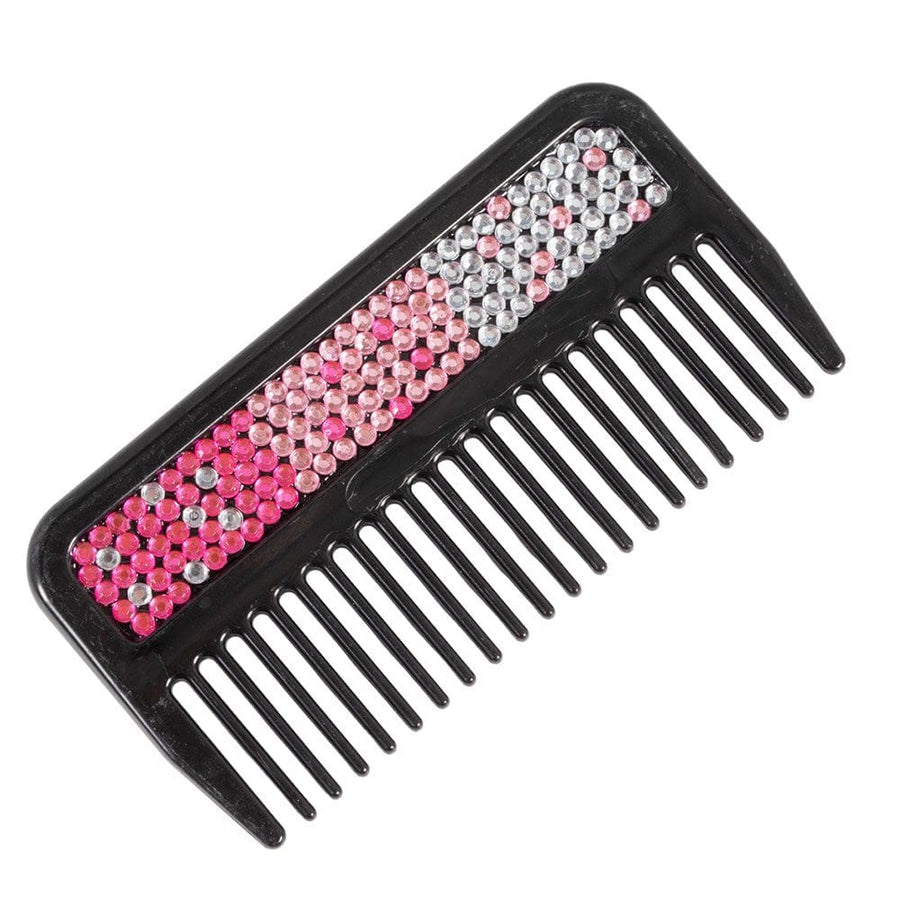 Saddlery Trading Company Grooming Pink Crystal Mane Comb (GRM0725)