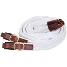 Saddlery Trading Company Reins 5ft0 / White Cottonfields Hack Rein (RAN9870)