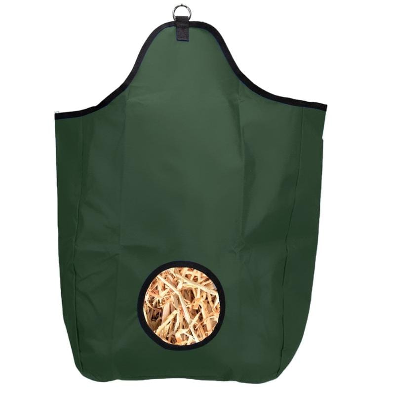 Saddlery Trading Company Stable & Tack Room Accessories Hunter Green Hay Bag Feeder (STB2340)