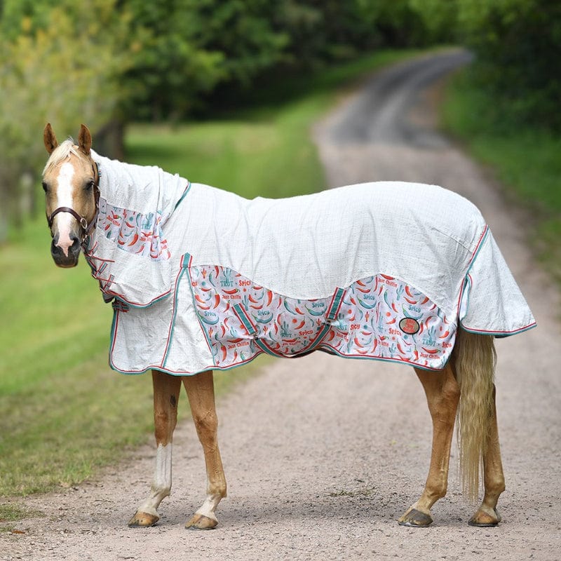 Saddlery Trading Company Summer Horse Rugs Hybrid Tearstop Combo Hot to Trot