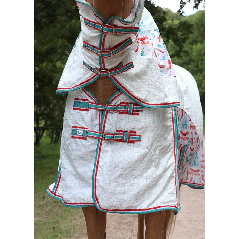 Saddlery Trading Company Summer Horse Rugs Hybrid Tearstop Combo Hot to Trot