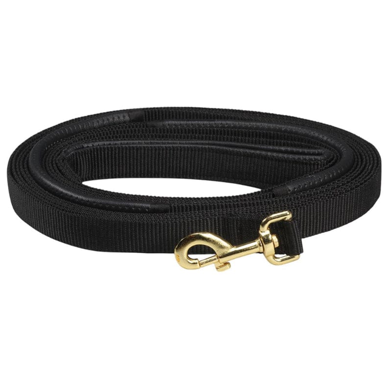 Saddlery Trading Company Training Equipment Black Extra Grip Lunge Rein (LNG4750)