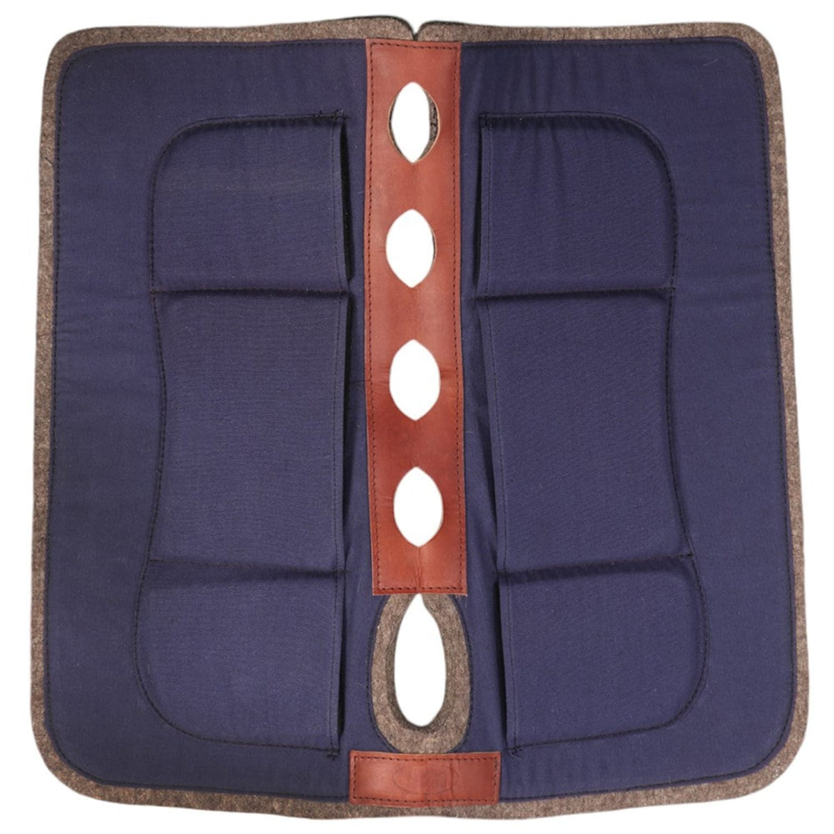 Saddlery Trading Saddle Pads Western 30x30in Saddle Pad with Shims