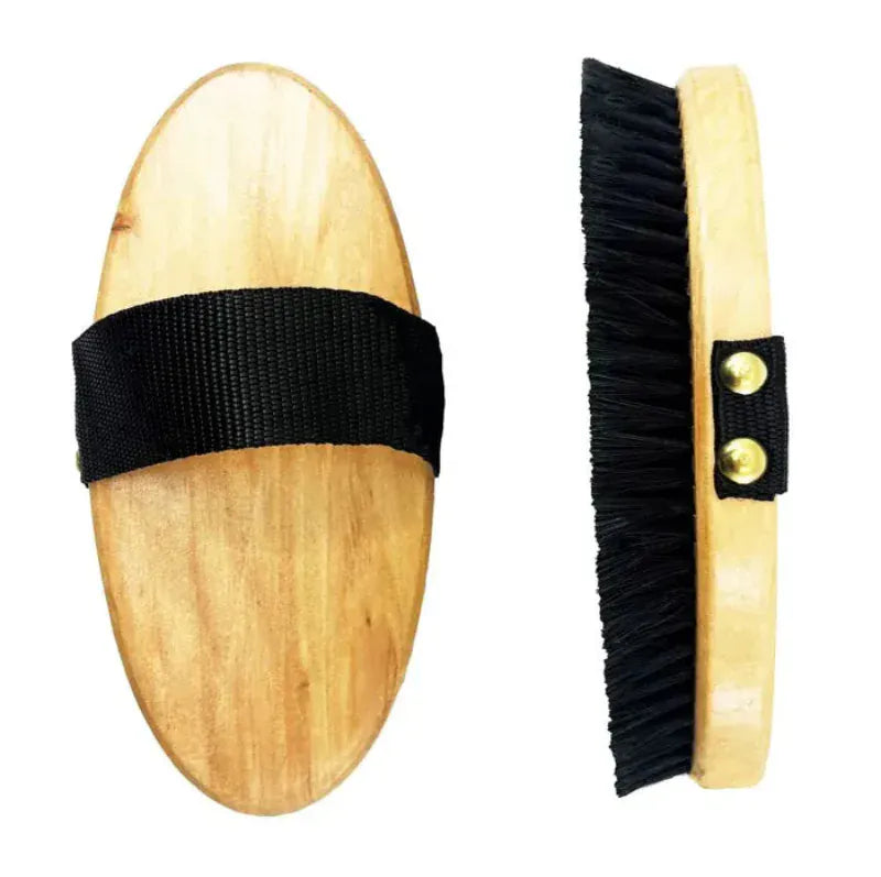 Saddleworld Grooming L Saddleworld Dandy Brush Wooden
