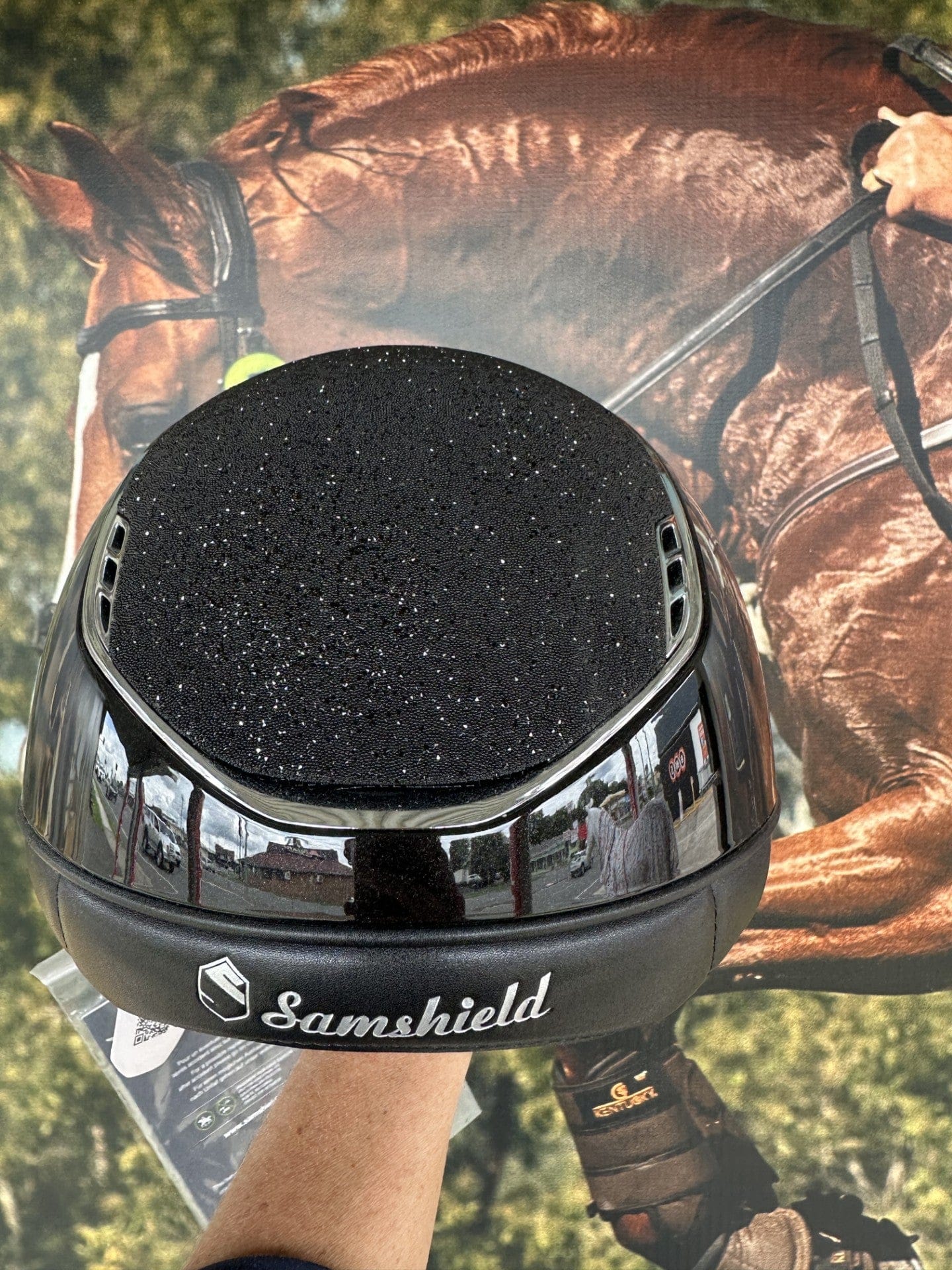 Samshield Helmets M / Black Samshield Helmet 2.0 Glossy with Crystal Top
