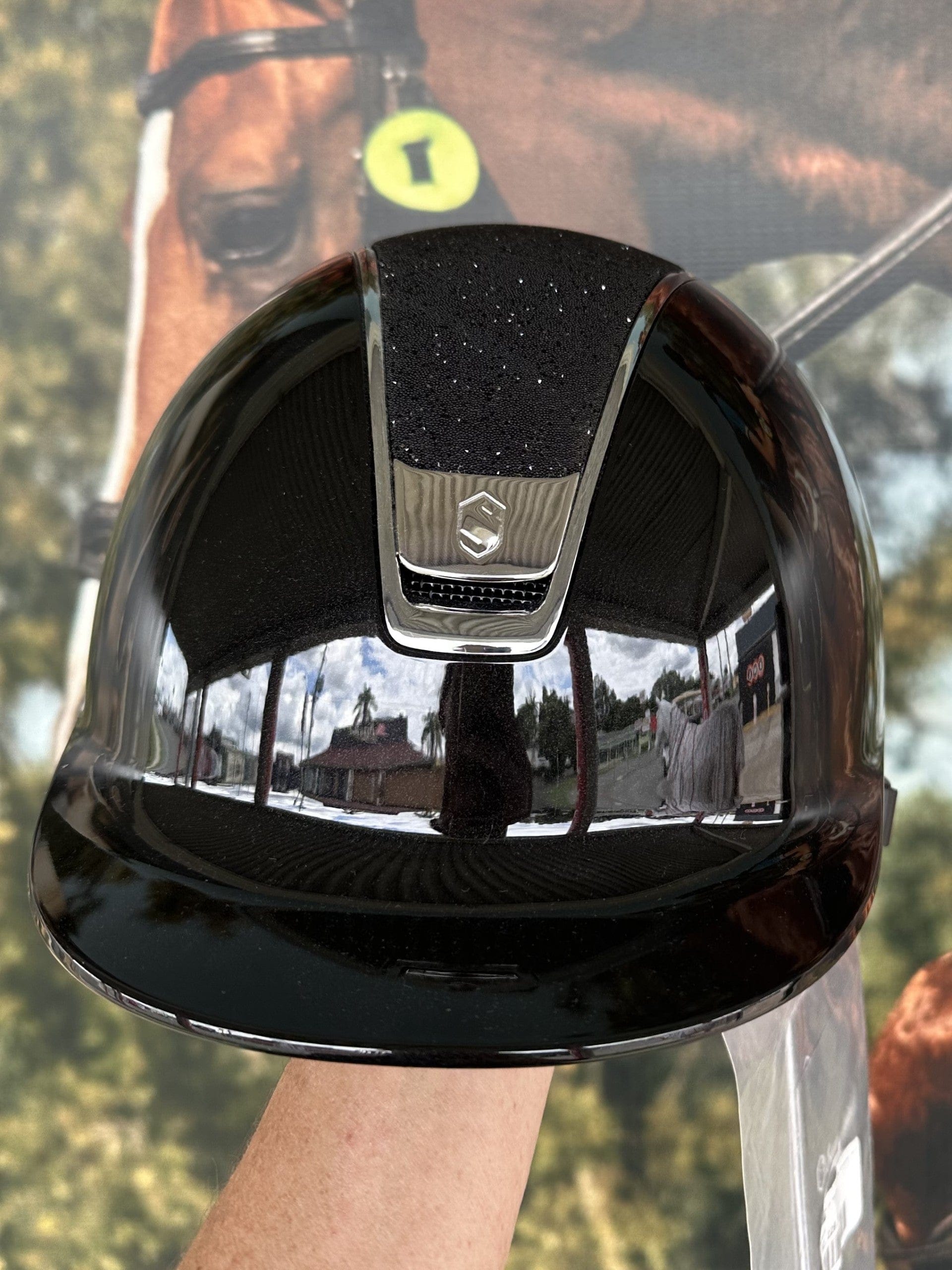 Samshield Helmets M / Black Samshield Helmet 2.0 Glossy with Crystal Top