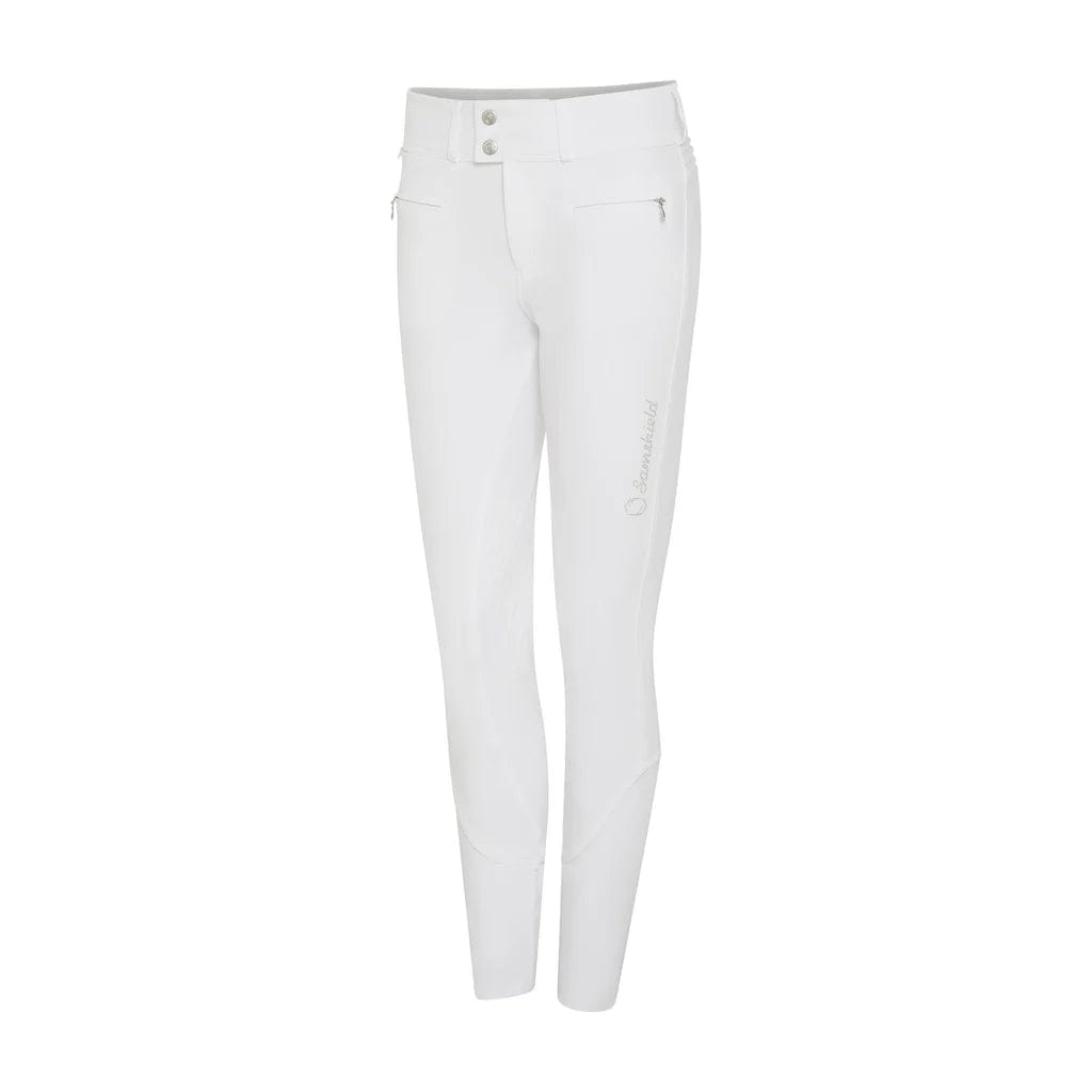 Samshield Womens Jodhpurs & Breeches 38 / White Samshield Womens Full Grip Clara Breeches