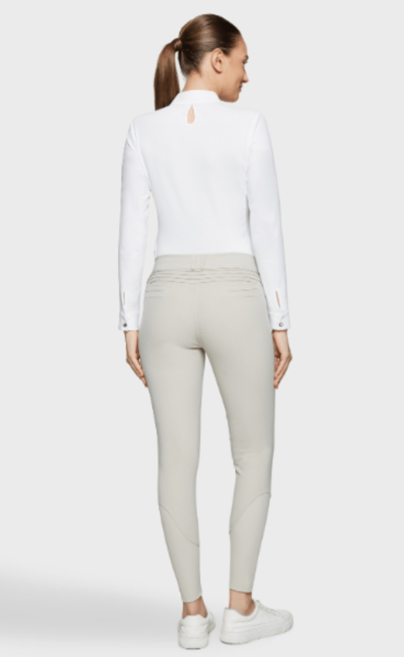 Samshield Womens Jodhpurs - Breeches Samshield Breeches Womens Chloe Metal Dots Full Grip