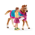 Schleich Toys Schleich Toys Foal with Blanket (SC42361)