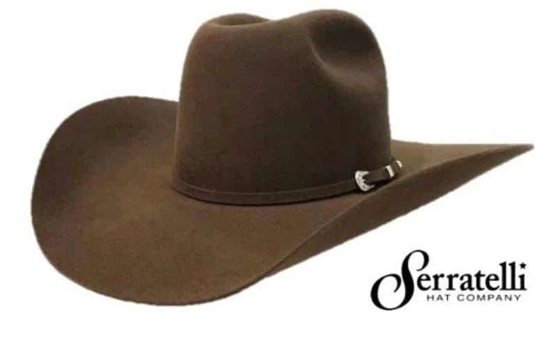 Serratelli Hats 54cm / Walnut Serratelli Hat 6X S4 (SERRATELLI6XWAL)