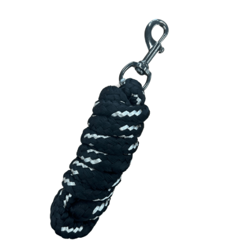 Showcraft Lead Ropes Black Showcraft Lead Rope Cotton