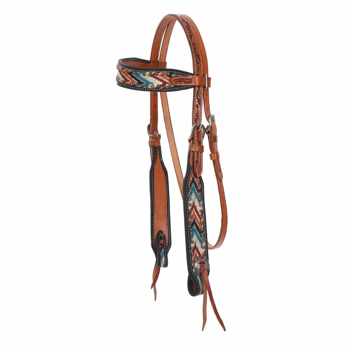 Showman Bridles Cob/Full / Shockwave Showman Headstall & Breastplate Set Shockwave