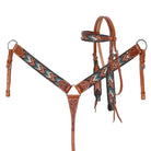 Showman Bridles Cob/Full / Shockwave Showman Headstall & Breastplate Set Shockwave
