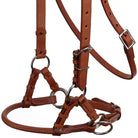 Showman Bridles Cob/Full Showman Bridle Sidepull with Rolled Leather Nose