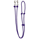 Showman Reins Purple Showman Reins Knotted Barrel