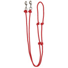 Showman Reins Red Showman Reins Knotted Barrel