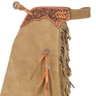 Showman Rodeo Equipment L Showman Chinks Youth Old Timber