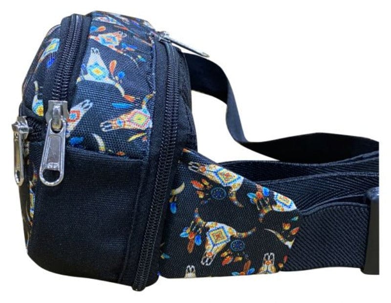 Showman Saddle Accessories Showman Hip Pack (Fanny Pack) with Steer Skull Design