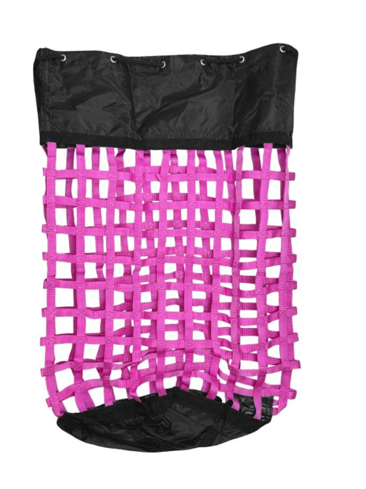 Showman Stable - Tack Room Accessories Pink Showman Hay Bag Slow Feed with Drawstring