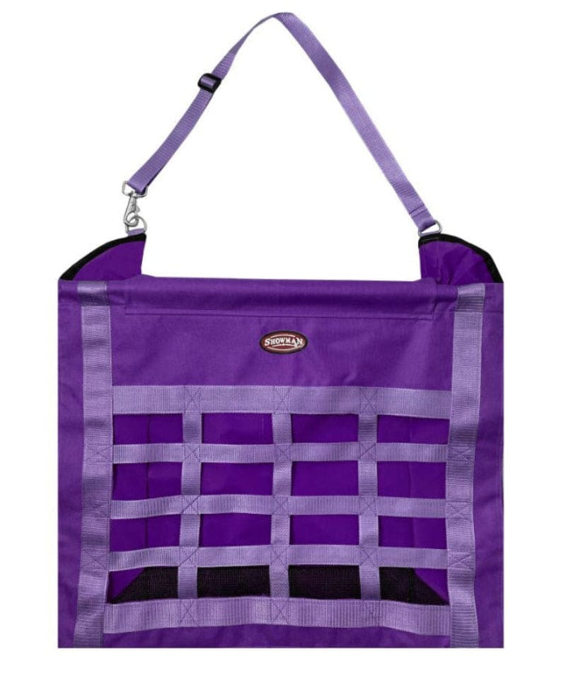 Showman Stable - Tack Room Accessories Purple Showman Hay Bag Slow Feeder