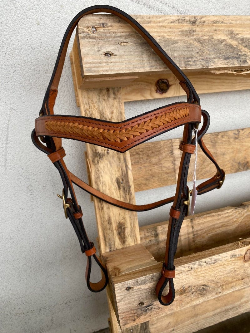 Southern Cross Saddlery Bridles Southern Cross Bridle Braided V Browband