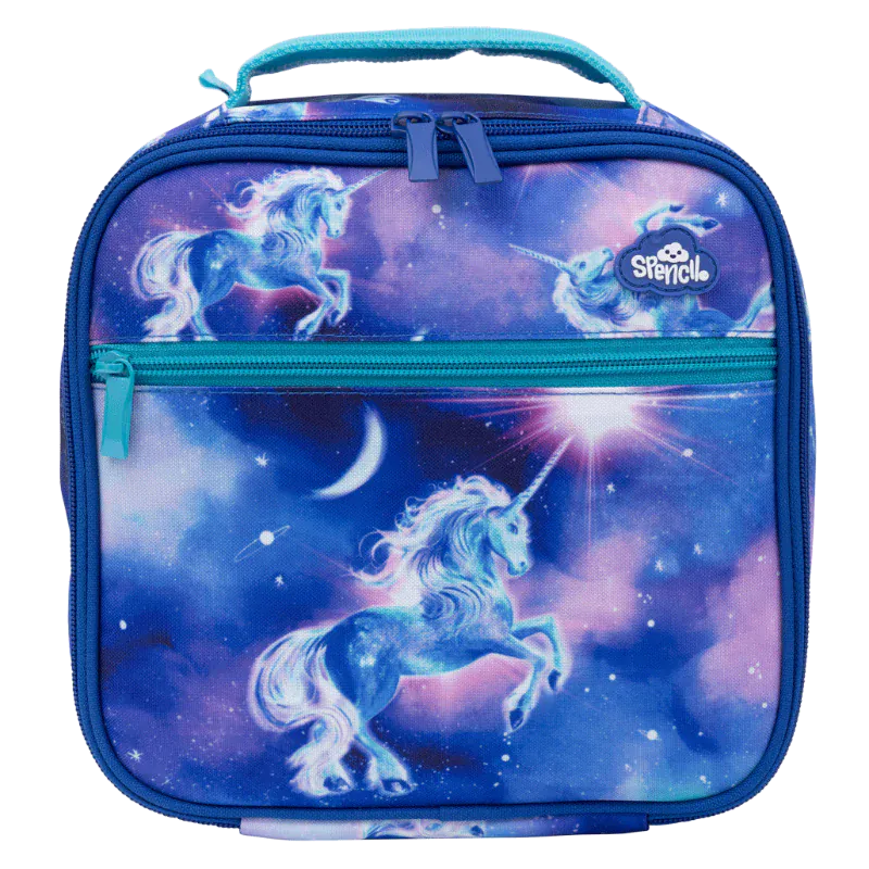 Spencil Back to School Spencil Lunch Box Little Cooler Moonlit Unicorn