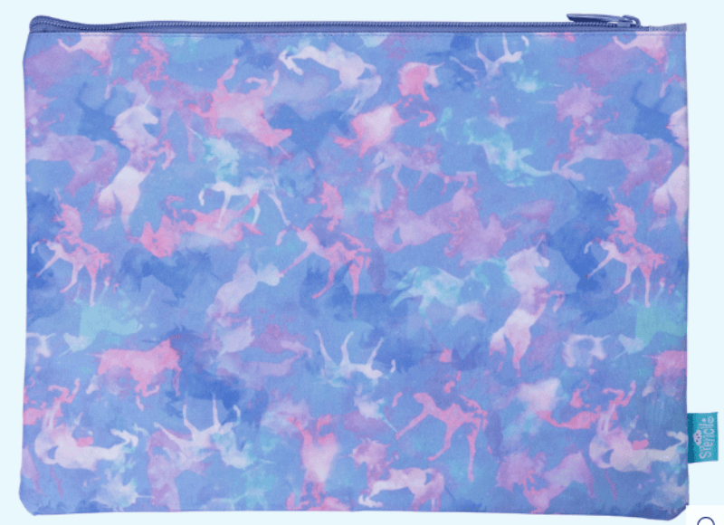 Spencil Back to School Spencil Pencil Case A4 Twin Zip Unicorn Magic