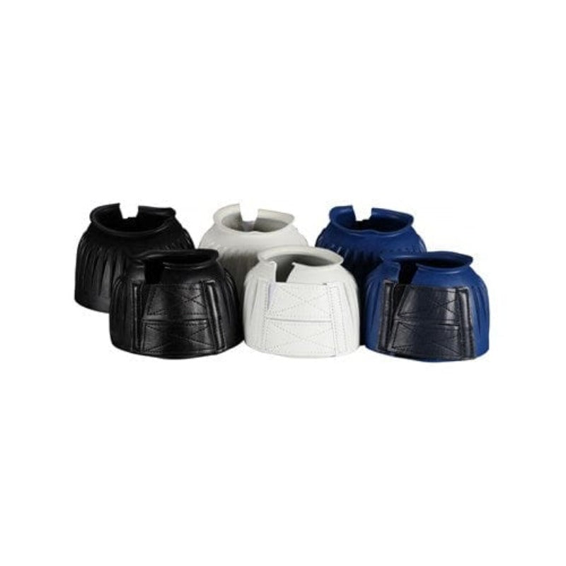 STC Horse Boots & Bandages Double Velcro Rubber Bell Boots (HBT5920)