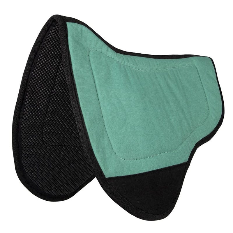 STC Saddle Pads Western Turquoise Barrel Race Saddlepad with Air Cell (CLT6450)