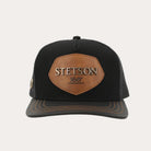 Stetson Caps Black Stetson Cap Trucker 160th Anniversary