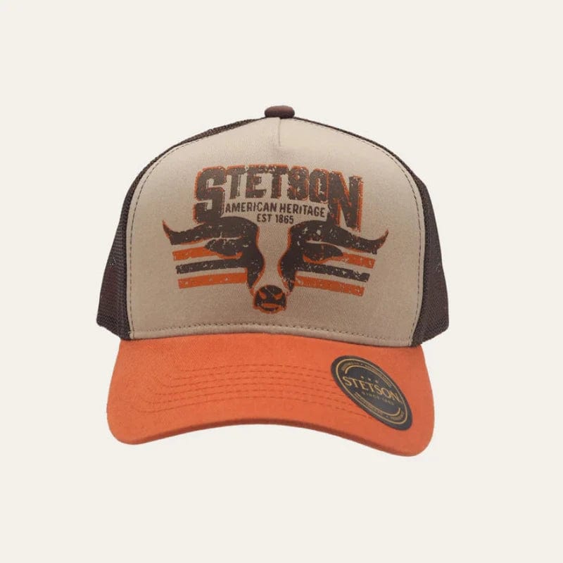 Stetson Caps Stetson Cap Trucker Longhorn