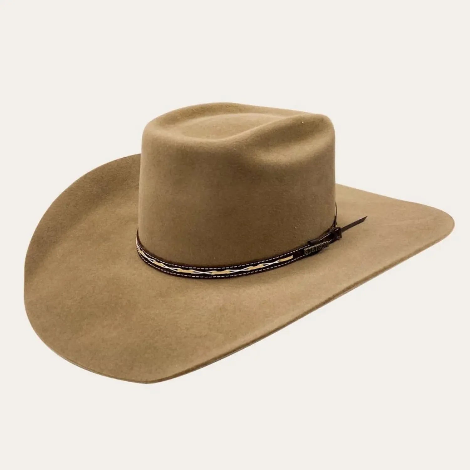 Stetson Hats 55cm / Driftwood Stetson 6X Hat Square Bash