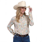 Stetson Womens Shirts XS / White Stetson Shirt Womens Collection Print