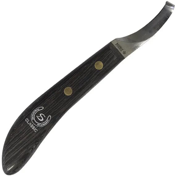 Stockmans Supplies Farrier Products Double S Hoof Knife Classic Left-Handed (KSSCL)