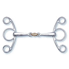 Stubben Bits Cob/12.5cm Stubben Bit 2in1 Butterfly Snaffle Copper Link