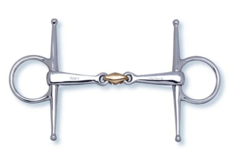Stubben Bits Cob Stubben 2 in 1 Full Cheek Snaffle