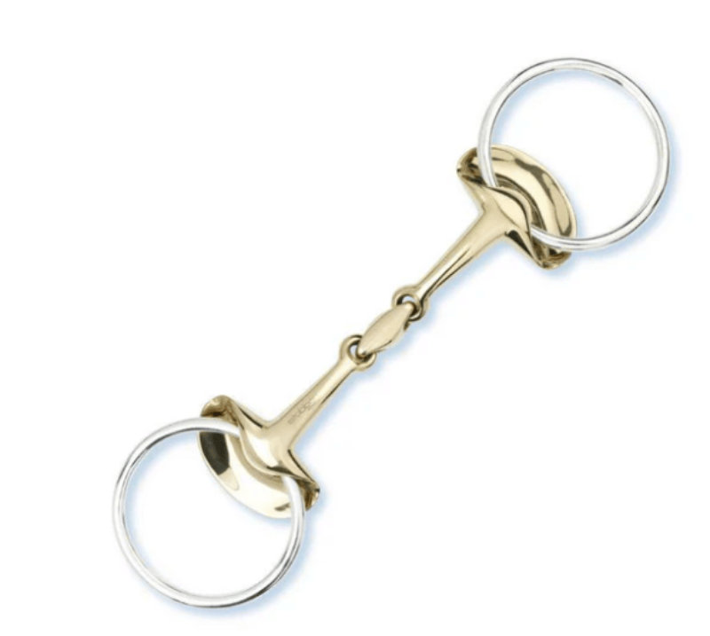 Stubben Bits Cob Stubben Golden Wings Snaffle Bit