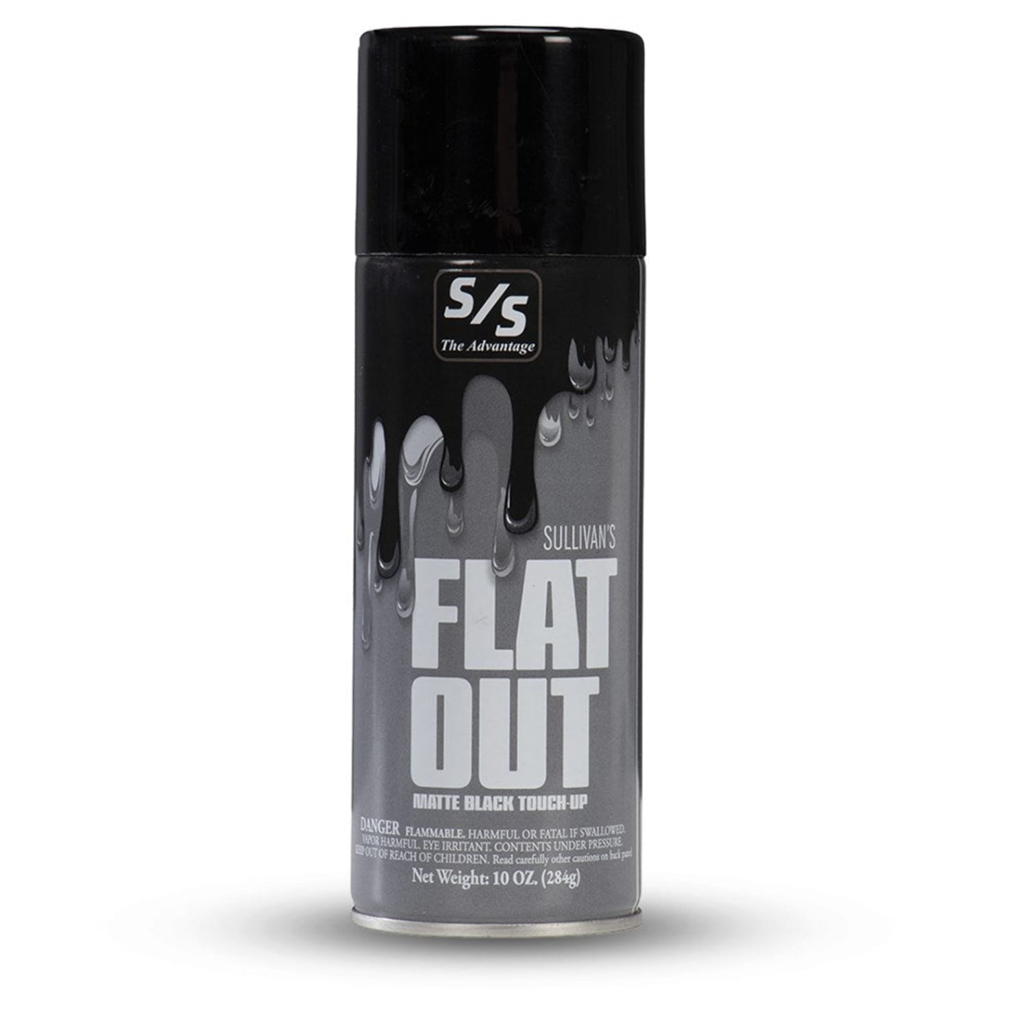 Sullivans Vet - Feed 284g / Matte Black Sullivan's Flat Out Touch Up Spray