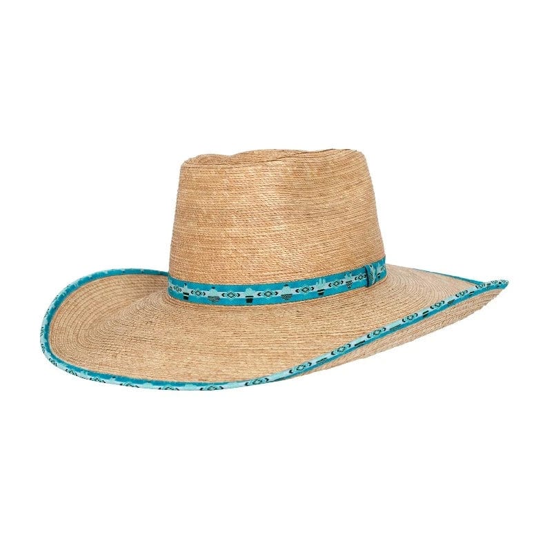 Sunbody Hats 52cm Sunbody Ava Hat Turquoise Aztec Cactus