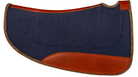 Syd Hill Saddle Pads Western 12mm / Navy Syd Hill Saddle Pad Contoured Barrel