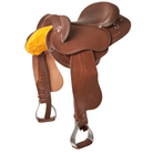 Syd Hill Saddles 16in / Brown Syd Hill Saddle Premium Half Breed Adjustable
