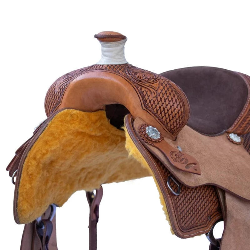 Syd Hill Saddles 16in / Natural Syd Hill Saddle Goulburn Roper